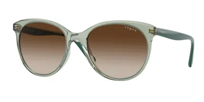 Vogue Eyewear Vo5453s 302213 Women's Sunglasses Green Size 53