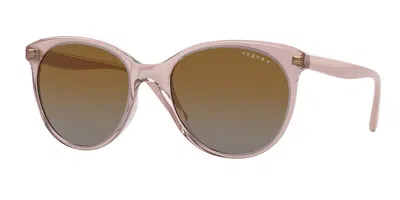 Vogue Eyewear Vo5453s Polarized 2942t5 Women's Sunglasses Pink Size 53
