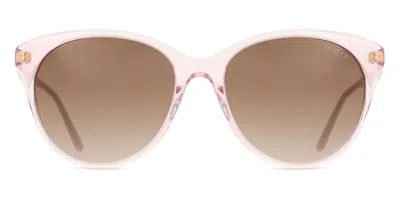 Vogue Eyewear Vo5453sf Asian Fit 282813 Women's Sunglasses Pink Size 54 In Orange