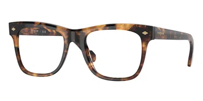 Vogue Eyewear Vo5464 Polarized Men's Glasses, Tortoiseshell, Size 51 In Brown