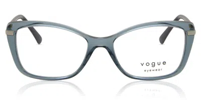 Vogue Eyewear Vo5487b Women's Glasses, Blue, Size 54 In Gray
