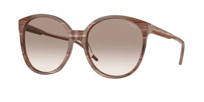 Vogue Eyewear Vo5509s 307113 Women's Sunglasses Brown Size 56 In Gray