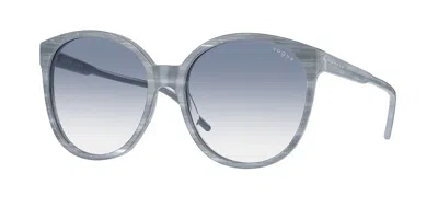 Vogue Eyewear Vo5509s 307319 Women's Sunglasses Blue Size 56 In Orange