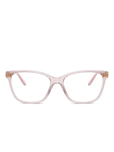 Vogue Eyewear Vo5518 几何形框眼镜 In Pink