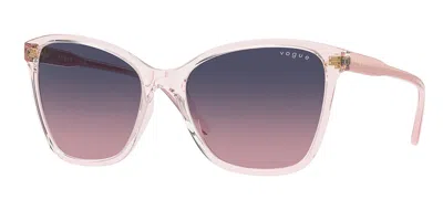 Vogue Eyewear Vo5520sf Asian Fit 2942i6 Women's Sunglasses Pink Size 56