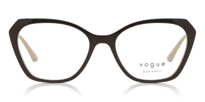 Vogue Eyewear Vo5522 Women's Glasses, Brown, Size 52 In Black
