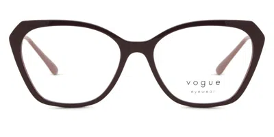 Vogue Eyewear Vo5522 Women's Glasses, Purple, Size 54 In Black