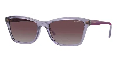 Vogue Eyewear Vo5551s Polarized 311862 Women's Sunglasses Purple Size 54