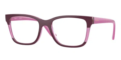Vogue Eyewear Vo5556f Asian Fit Women's Glasses, , Size 53 In Pink