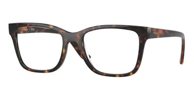 Vogue Eyewear Vo5556f Asian Fit Women's Glasses, , Size 53 In Brown