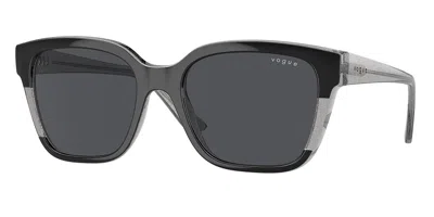 Vogue Eyewear Vo5558s 313387 Women's Sunglasses Black Size 55