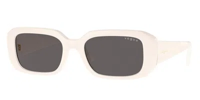 Vogue Eyewear Vo5565s 312487 Women's Sunglasses  Size 53 In White