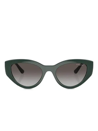 Vogue Eyewear Vo5566s 太阳眼镜 In Green