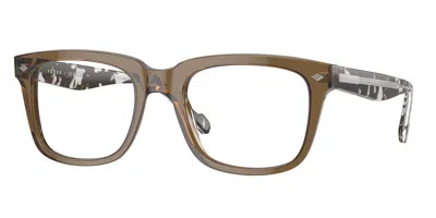 Vogue Eyewear Vo5572 Men's Glasses, Green, Size 52 In Brown