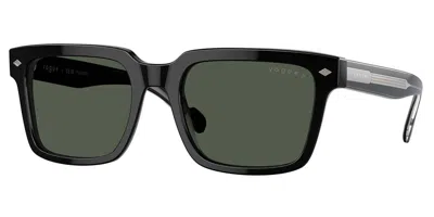 Vogue Eyewear Vo5573s Polarized W44/9a Men's Sunglasses Black Size 55