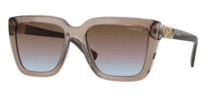 Vogue Eyewear Vo5575sb 294048 Women's Sunglasses Brown Size 55 In Pink