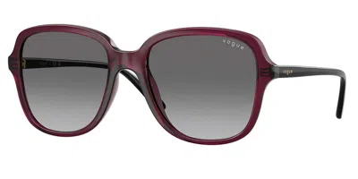 Vogue Eyewear Vo5601s 298911 Women's Sunglasses Red Size 53 In Purple