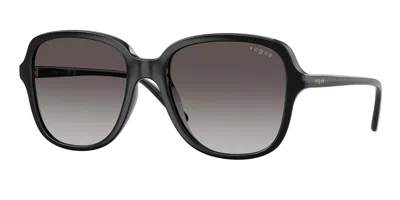 Vogue Eyewear Vo5601sf Asian Fit W44/8g Women's Sunglasses Black Size 53