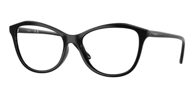 Vogue Eyewear Vo5602f Asian Fit Women's Glasses, Black, Size 54