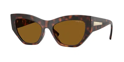 Vogue Eyewear Vogue Occhiali Da Vista Vo5607s Polarized 271883 Occhiali Da Sole Tartarugatishell Per Donna In Neutral