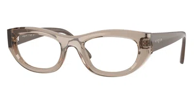 Vogue Eyewear Vo5615 Women's Glasses, Brown, Size 49 In Neutral