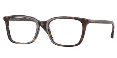 Vogue Eyewear Vo5643d Asian Fit W656 Women's Glasses Tortoiseshell Size 53 - Free Lenses - Blue Light Block Availa In Brown