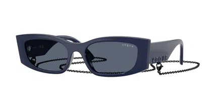 Vogue Eyewear Vogue Occhiali Da Vista Vo5655su 324087 Occhiali Da Sole Blu Per Donna In Pink