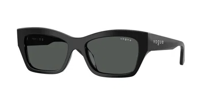 Vogue Eyewear Vogue Occhiali Da Vista Vo5658su W44/87 Occhiali Da Sole Neri Per Donna In Pink