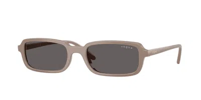 Vogue Eyewear Vogue Occhiali Da Vista Vo5666s 326187 Occhiali Da Sole Marroni Per Donna In Pink