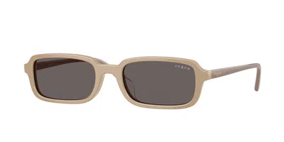 Vogue Eyewear Vo5666sf Asian Fit 326887 Women's Sunglasses Brown Size 53