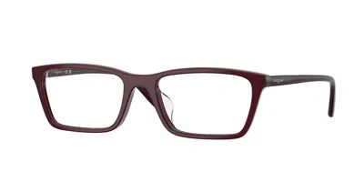 Vogue Eyewear Vo5667f Asian Fit Women's Glasses, Burgundy, Size 54 In Brown