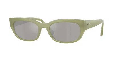 Vogue Eyewear Vogue Occhiali Da Vista Vo5669s 32546g Occhiali Da Sole Verdi Per Donna In Neutral