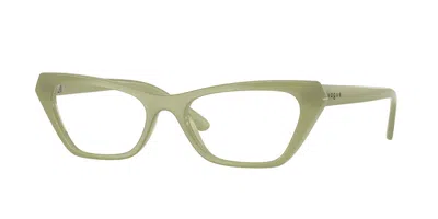 Vogue Eyewear Vogue Occhiali Da Vista Vo5670 3254 Occhiali Da Vista Verdi Per Donna (solo Montatura) In Green