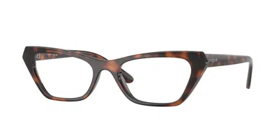Vogue Eyewear Vogue Occhiali Da Vista Vo5670 2718 Occhiali Da Vista Tartarugatishell Per Donna (solo Montatura) In Brown