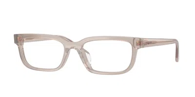 Vogue Eyewear Vo5671f Asian Fit Women's Glasses, Grey, Size 53 In Brown