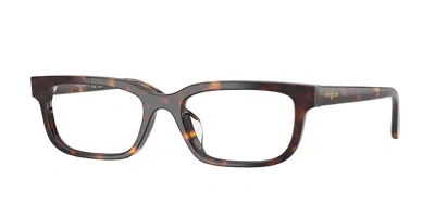 Vogue Eyewear Vo5671f Asian Fit Women's Glasses, Tortoiseshell, Size 53 In Gray