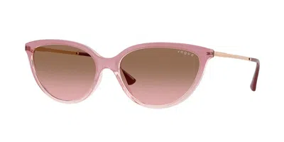 Vogue Eyewear Vogue Occhiali Da Vista Vo5672s 325814 Occhiali Da Sole Rosa Per Donna In Pink
