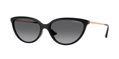 Vogue Eyewear Vogue Occhiali Da Vista Vo5672s Polarized W44/t3 Occhiali Da Sole Neri Per Donna In Black