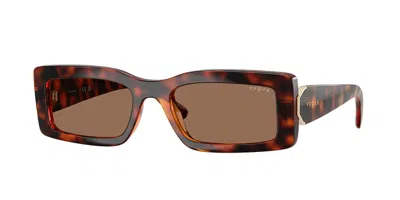 Vogue Eyewear Vogue Occhiali Da Vista Vo5674s W65673 Occhiali Da Sole Tartarugatishell Per Donna In Brown