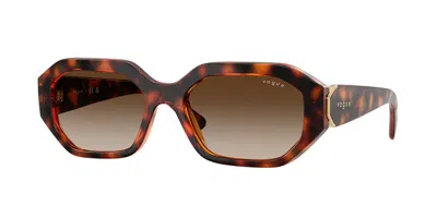 Vogue Eyewear Vogue Occhiali Da Vista Vo5675s W65613 Occhiali Da Sole Tartarugatishell Per Donna In Brown