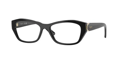 Vogue Eyewear Vogue Occhiali Da Vista Vo5676 W44 Occhiali Da Vista Neri Per Donna (solo Montatura) In Black