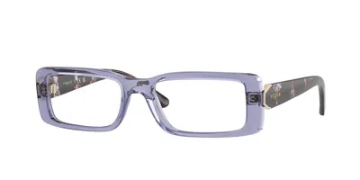 Vogue Eyewear Vogue Occhiali Da Vista Vo5677 3177 Occhiali Da Vista Purple Per Donna (solo Montatura) In Burgundy