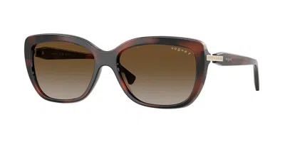 Vogue Eyewear Vogue Occhiali Da Vista Vo5678sb Polarized 2386t5 Occhiali Da Sole Tartarugatishell Per Donna In Brown