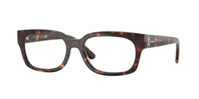 Vogue Eyewear Vo5689f Asian Fit W656 Women's Glasses Tortoiseshell Size 53 - Free Lenses - Blue Light Block Availa In Dark Tortoise