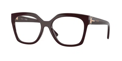 Vogue Eyewear Vogue Occhiali Da Vista Vo5691 3288 Occhiali Da Vista Borgogna Per Donna (solo Montatura) In Burgundy