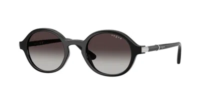 Vogue Eyewear Vo5692s W44/8g Women's Sunglasses Black Size 46 In Gray