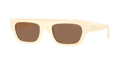 Vogue Eyewear Vogue Occhiali Da Vista Vo5694su 316773 Occhiali Da Sole Bianchi Per Donna In Neutral