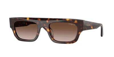Vogue Eyewear Vogue Occhiali Da Vista Vo5694su W65613 Occhiali Da Sole Tartarugatishell Per Donna In Brown