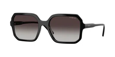 Vogue Eyewear Vo5696sf Asian Fit W44/8g Women's Sunglasses Black Size 55