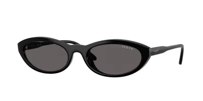 Vogue Eyewear Vogue Occhiali Da Vista Vo5697su W44/87 Occhiali Da Sole Neri Per Donna In Black